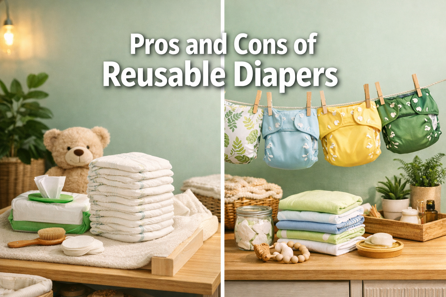 Pros and Cons of Reusable Diapers